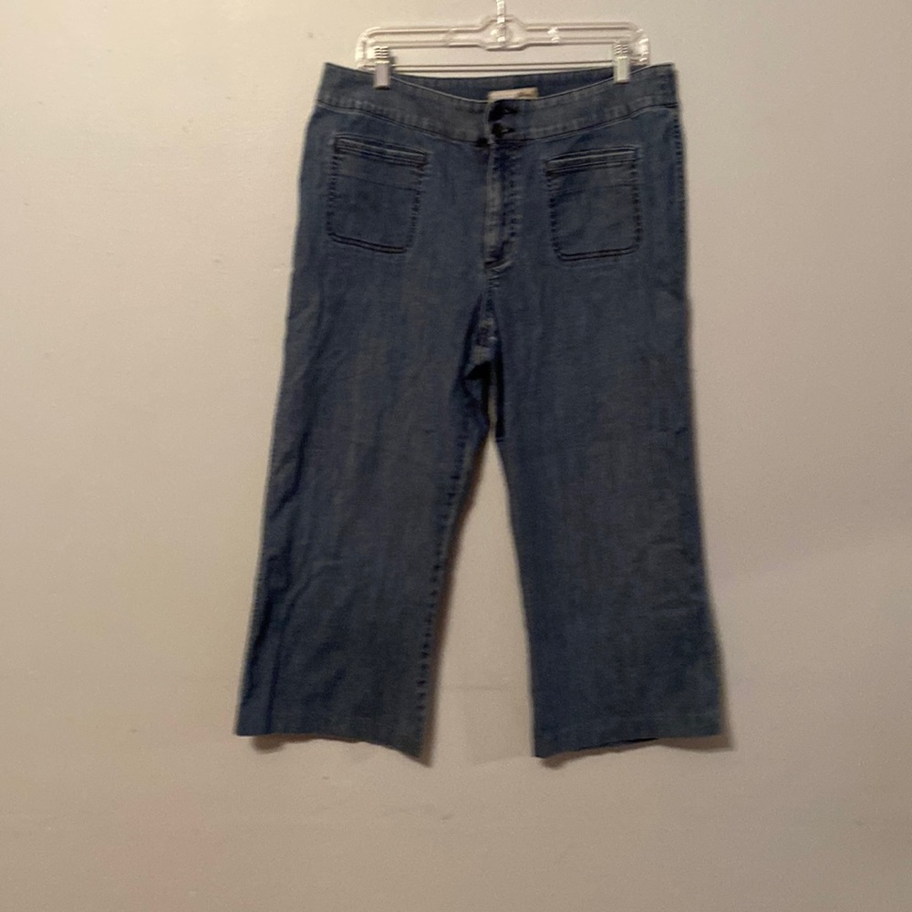 Chico’s wide leg capris size 3 ( 16)